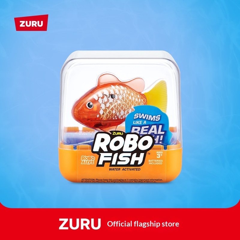 Water Dish Reptile - Mainan Elektronik ZURU Robo Alive Aktif