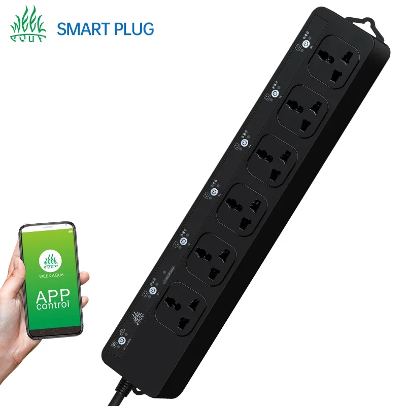 Aquael Filter Fzn - Stop Kontak Pintar Bluetooth Aqua, Dikendalikan