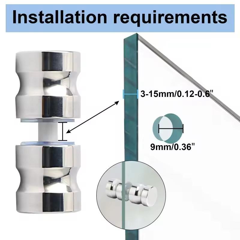 Gagang Pintu Kaca Shower Berga - Glass Door Hinge ulasan dan harga