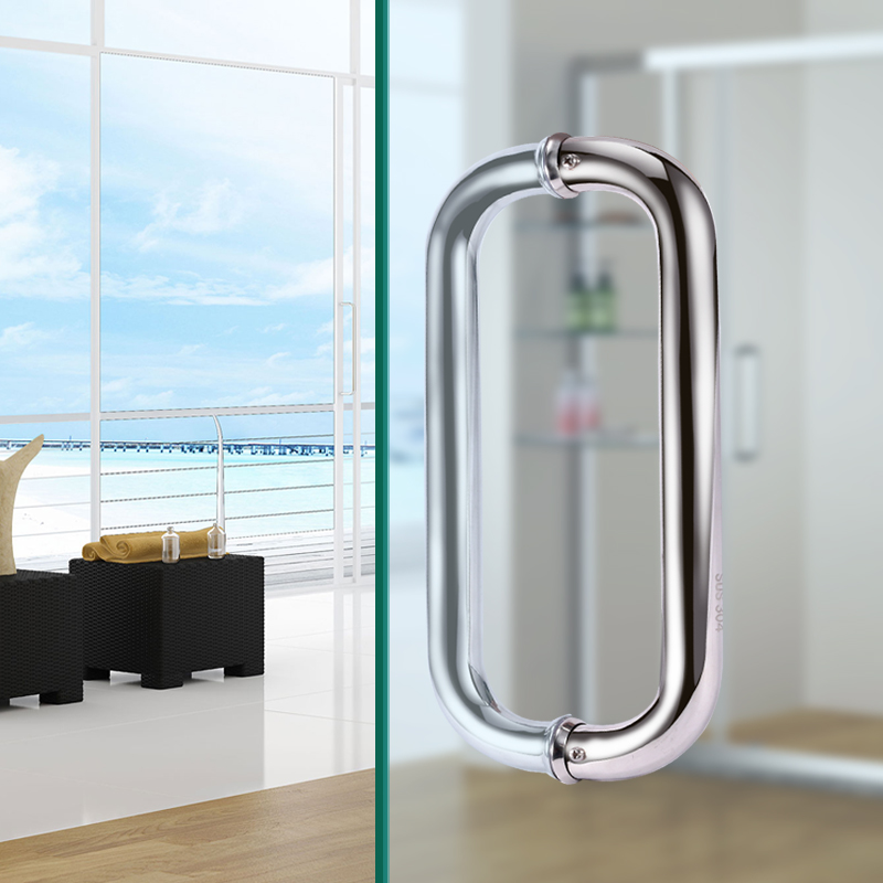 1 Pasang Pegangan Pintu Kaca B - Glass Door Hinge ulasan dan harga