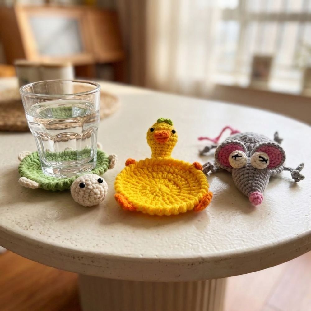 Alas Cangkir Rajut Lucu Bentuk - Water Dish Reptile ulasan dan harga